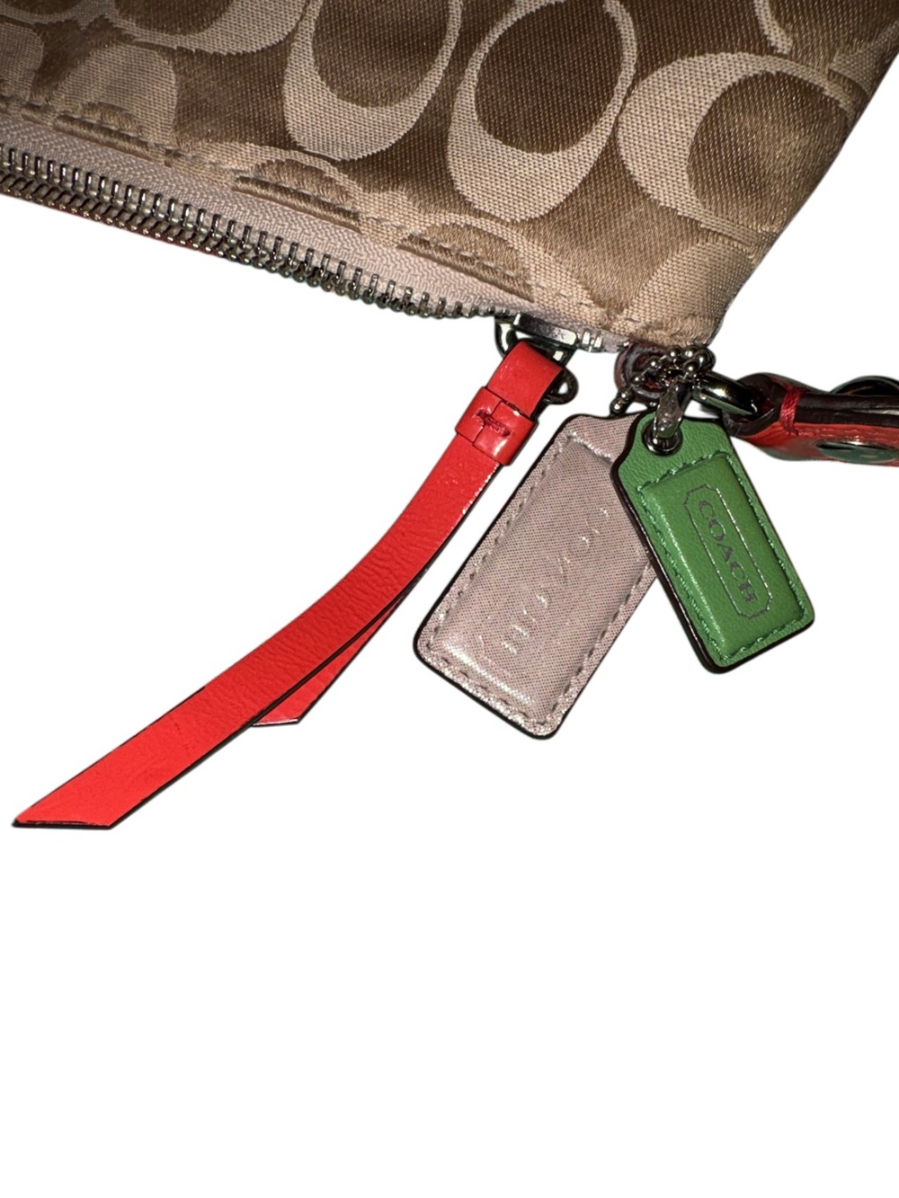 Coach Poppy Signature Floral Sequin Swingpack 47075 - Picture 7 of 9